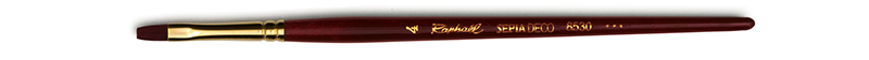 Image of Syntetpensel Raphael Sepia Deco Kort flat st 4 (5F) 8530004 3046450224884
