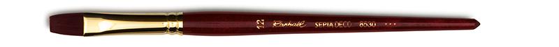 Image of Syntetpensel Raphael Sepia Deco Kort flat st 12 (3F) 8530012 3046450224921
