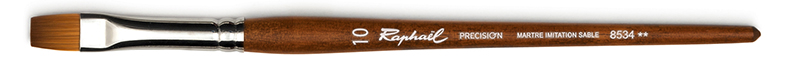 Image of Syntetpensel Raphael Precision 8534 Flat  SH st 10 (5F) 8534010 3046450035022