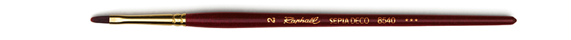 Image of Syntetpensel Raphael Sepia Deco Filbert st 2 (5F) 8540002 3046450233404