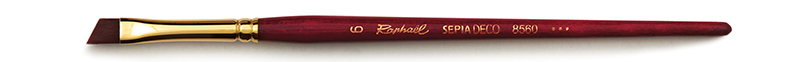 Image of Syntetpensel Raphael Sepia Deco Sneskuren st 6 (5F) 8560006 3046450224990