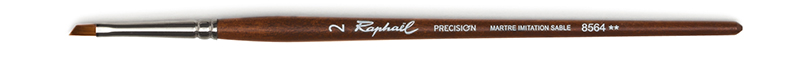 Image of Syntetpensel Raphael Precision 8564 Sneskuren  SH st 2 (5F) 8564002 3046450035046