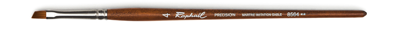 Image of Syntetpensel Raphael Precision 8564 Sneskuren  SH st 4 (5F) 8564004 3046450035060