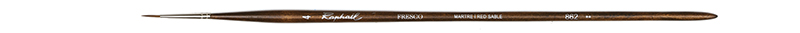 Image of Mårdhårspensel Raphael Fresco Extra round oil  - Size 4 (5F) 862004 3046450051275
