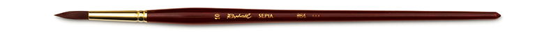 Image of Syntetpensel Raphael Sepia Acryl Rund.864 st 10 (5F) 864010 3046450052111