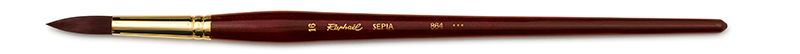 Image of Syntetpensel Raphael Sepia Acryl Rund.864 st 16 (3F) 864016 3046450052135
