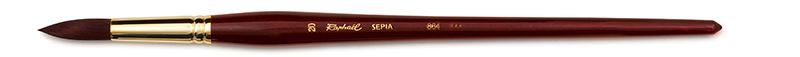 Image of Syntetpensel Raphael Sepia Acryl Rund. 864 st 20 (2F) 864020 3046450052142