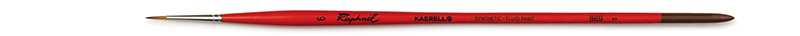Image of Syntetpensel Raphael Kaerell "S" Acryl Rund St 6  (5F) 869006 3046450052784