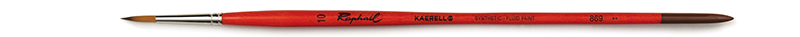 Image of Syntetpensel Raphael Kaerell "S" Acryl Rund St 10  (5F) 869010 3046450052807