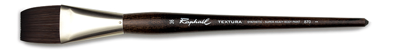 Image of Syntetpensel Raphael Textura Flat kort st 36 (1F) 870036 3046450090199