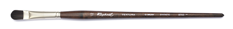 Image of Syntetpensel Raphael Textura D-Brush 8703 st 12 (3F) 8703012 3046451950874