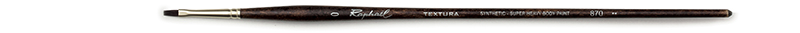 Image of Syntetpensel Raphael Textura Flat kort st 0 (5F) 870990 3046450090052