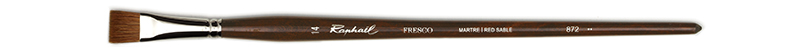 Image of Mårdhårspensel Raphael Fresco Extra flat oil  - Size 14 (3F) 872014 3046450053170