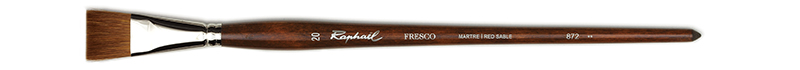 Image of Mårdhårspensel Raphael Fresco Extra flat oil  - Size 20 872020 3046450053200
