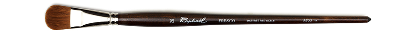 Image of Mårdhårspensel Raphael Fresco Filbert oil brush  - Size 20 8722020 3046450053361