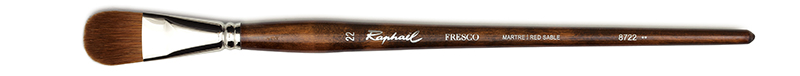 Image of Mårdhårspensel Raphael Fresco Filbert oil brush  - Size 22 8722022 3046450053378
