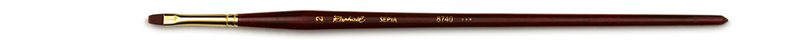 Image of Syntetpensel Raphael Sepia Acryl Flat. st 2 (5F) 8740002 3046450054313