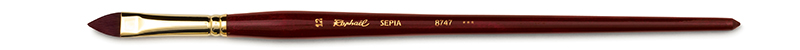 Image of Syntetpensel Raphael Sepia Acryl Filbert st 12 (5F) 8747012 3046450225096