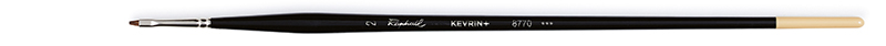 Image of Naturhårspensel Raphael KEVRIN+ > FLAT EXTRA-SHORT - Size 2 (5F) 8770002 3046450055624