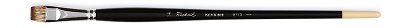 Image of Naturhårspensel Raphael KEVRIN+ > FLAT EXTRA-SHORT - Size 14 (3F) 8770014 3046450055655