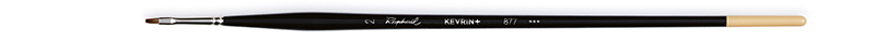 Image of Naturhårspensel Raphael KEVRIN+ FLAT - Size 2 (5F) 877002 3046450054863