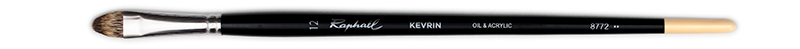 Image of Naturhårspensel Raphael KEVRIN+ FILBERT - Size 12 (5F) 8772012 3046450055037