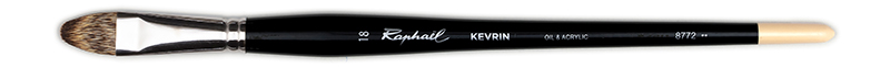 Image of Naturhårspensel Raphael KEVRIN+ FILBERT - Size 18 (3F) 8772018 3046450055068