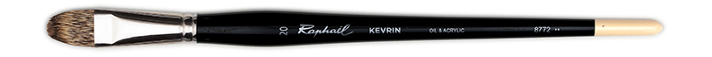 Image of Naturhårspensel Raphael KEVRIN+ FILBERT - Size 20 (2F) 8772020 3046450055075