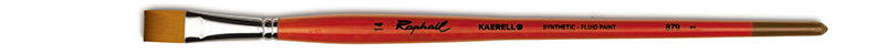 Image of Syntetpensel Raphael Kaerell "S" Acryl Flat St 14  (3F) 879014 3046450055464