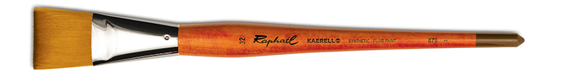 Image of Syntetpensel Raphael Kaerell "S" Acryl Flat St 32 879032 3046450085850