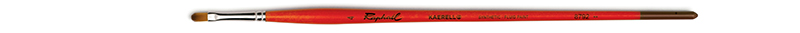 Image of Syntetpensel Raphael Kaerell "S" Acryl Filbert St 4  (5F) 8792004 3046450055686