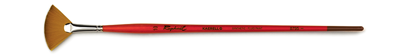 Image of Syntetpensel Raphael Kaerell "S" Acryl Solfjäder St 10  (5F) 8795010 3046450056065