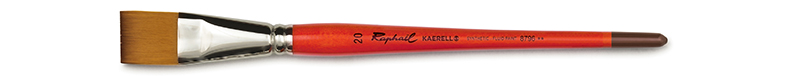 Image of Syntetpensel Raphael Kaerell "S" Orange Flat St 20  (2F) 8796020 3046450056188