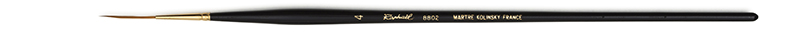 Image of Mårdhårspensel Raphael 8802 Extra long rigger  - Size 4 (3F) 8802004 3046450056522