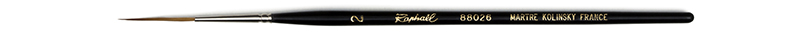 Image of Mårdhårspensel Raphael 88026 Extra long rigger  - Size 2 (3F) 88026002 3046450056638
