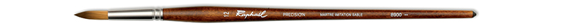 Image of Syntetpensel Raphael Precision 8900 Rund  LH st 12 (5F) 8900012 3046450035244