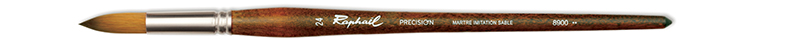Image of Syntetpensel Raphael Precision 8900 Rund  LH st 24 (1F) 8900024 3046450035275