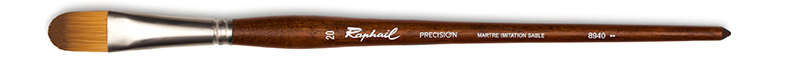 Image of Syntetpensel Raphael Precision 8940 Filbert  LH st 20 (2F) 8940020 3046450036609