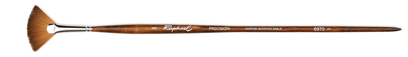 Image of Syntetpensel Raphael Precision 8970 Solfjäder  LH st 8 (5F) 8970008 3046450036685