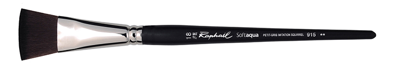 Image of Syntetpensel Raphael SoftAqua 915 Flat st 18 (3F) 915018 3046450006909