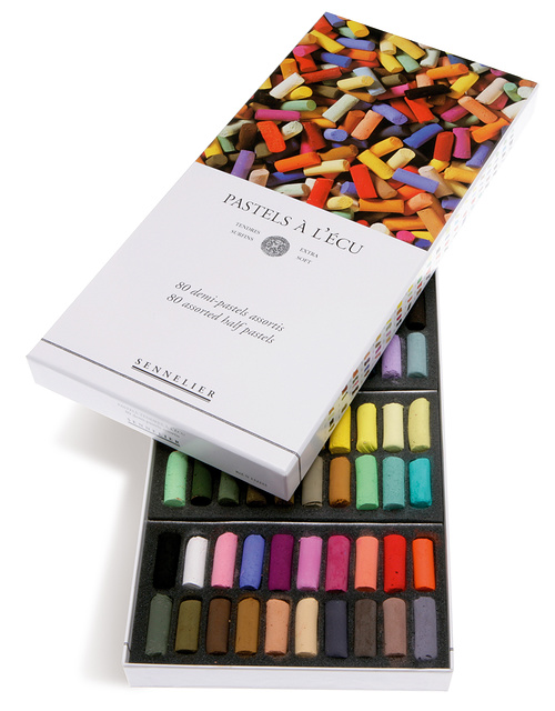 Image of Mjukpastell Sennelier Set om 80 1/2 kritor 132233 3046450366676