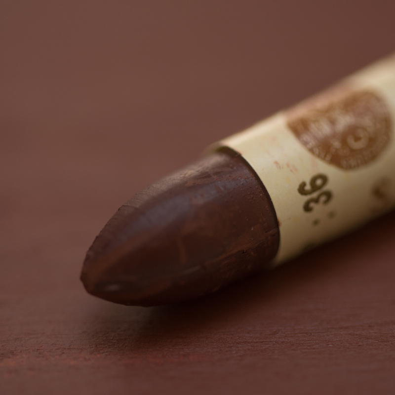 Image of Oljepastell Sennelier 5ml Burnt Sienna  036 (5F) 132501036 3046450129455