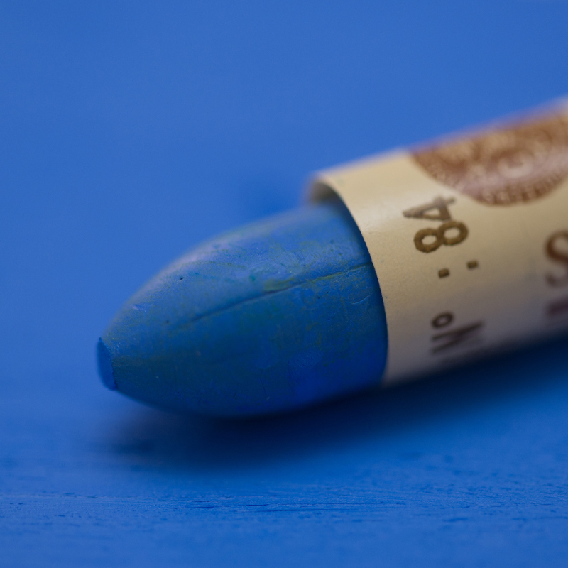Image of Oljepastell Sennelier 5ml Blue Chromium Green  084 (5F) 132501084 3046450129721