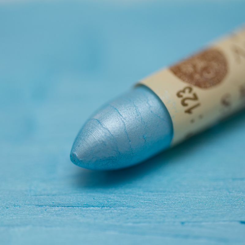 Image of Oljepastell Sennelier 5ml Transparent Blue  123 (5F) 132503123 3046450129981