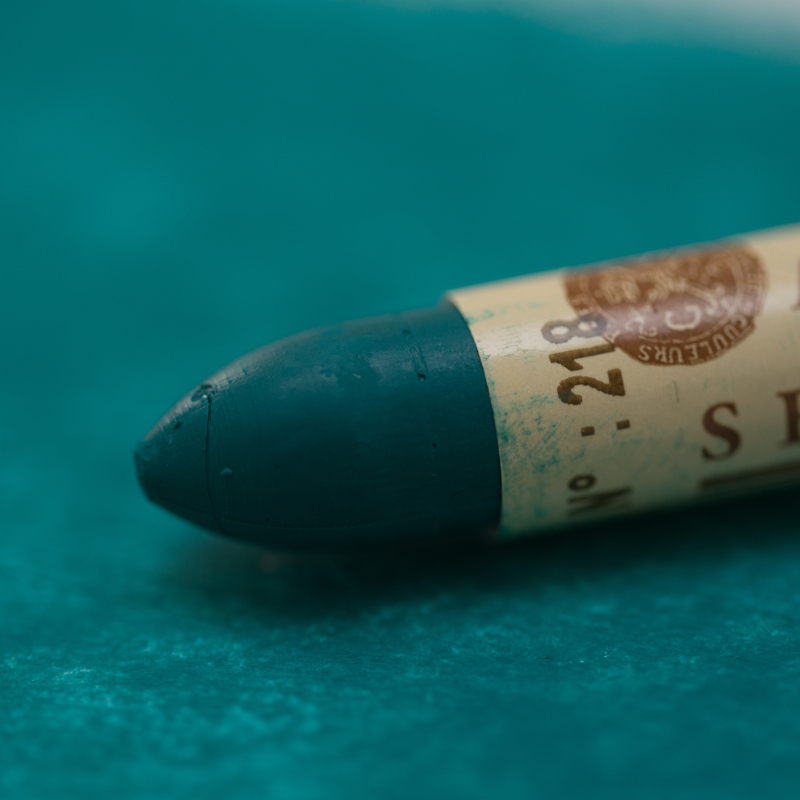 Image of Oljepastell Sennelier 5ml Prussian Green  218 (5F) 132501218 3046450406334