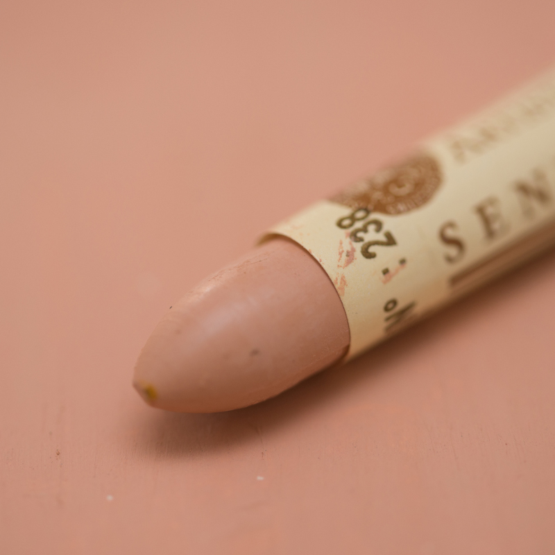Image of Oljepastell Sennelier 5ml Orange Ochre  238 (5F) 132501238 3046450406532