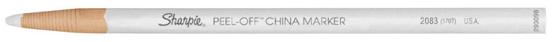 Image of Märkpenna Vax Sharpie China Marker White (12F) S0305061 3501178343632