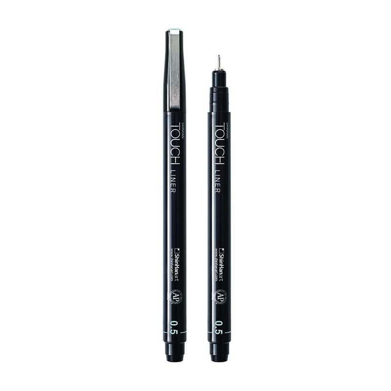 Image of Fineliner Touch Liner 0.5mm  Cool grey (12F) 4111205 8809326420347