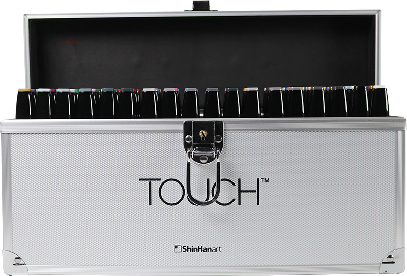 Image of TOUCH Twin Marker 72 Colors SET- Aluminum Limited Edition 86150031201 193358002830