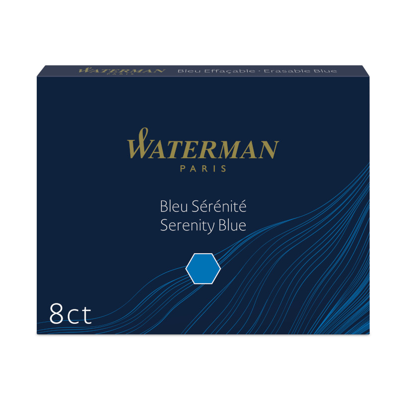 Image of Bläckpatron Waterman Cartridges Florida Blue large size Std. 8-p S0110860 3034325200293